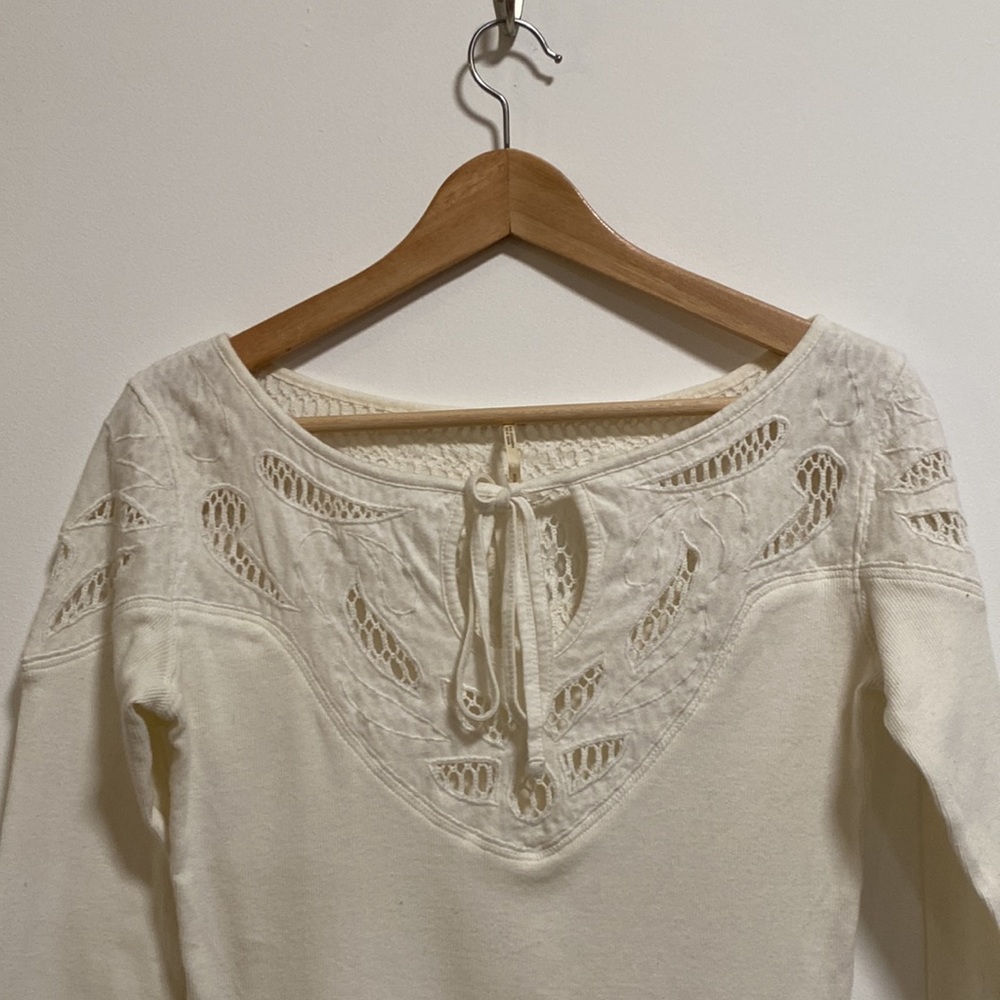 Free People S With Love Crochet Top - Picture 6 of 12